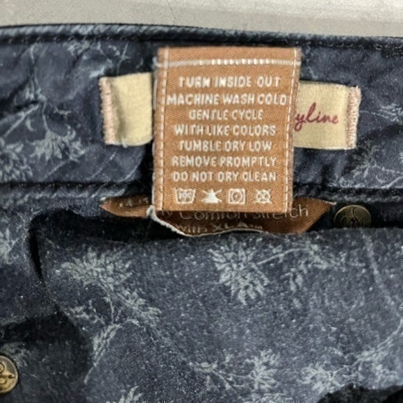 PAIGE | Skyline Mid Rise Skinny Jeans Black Wash  4 way stretch - size 27 - Picture 8 of 10